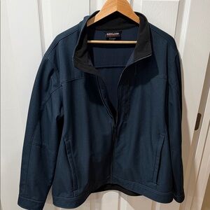 Kirkland Signature Men's Dark Blue Windbreaker